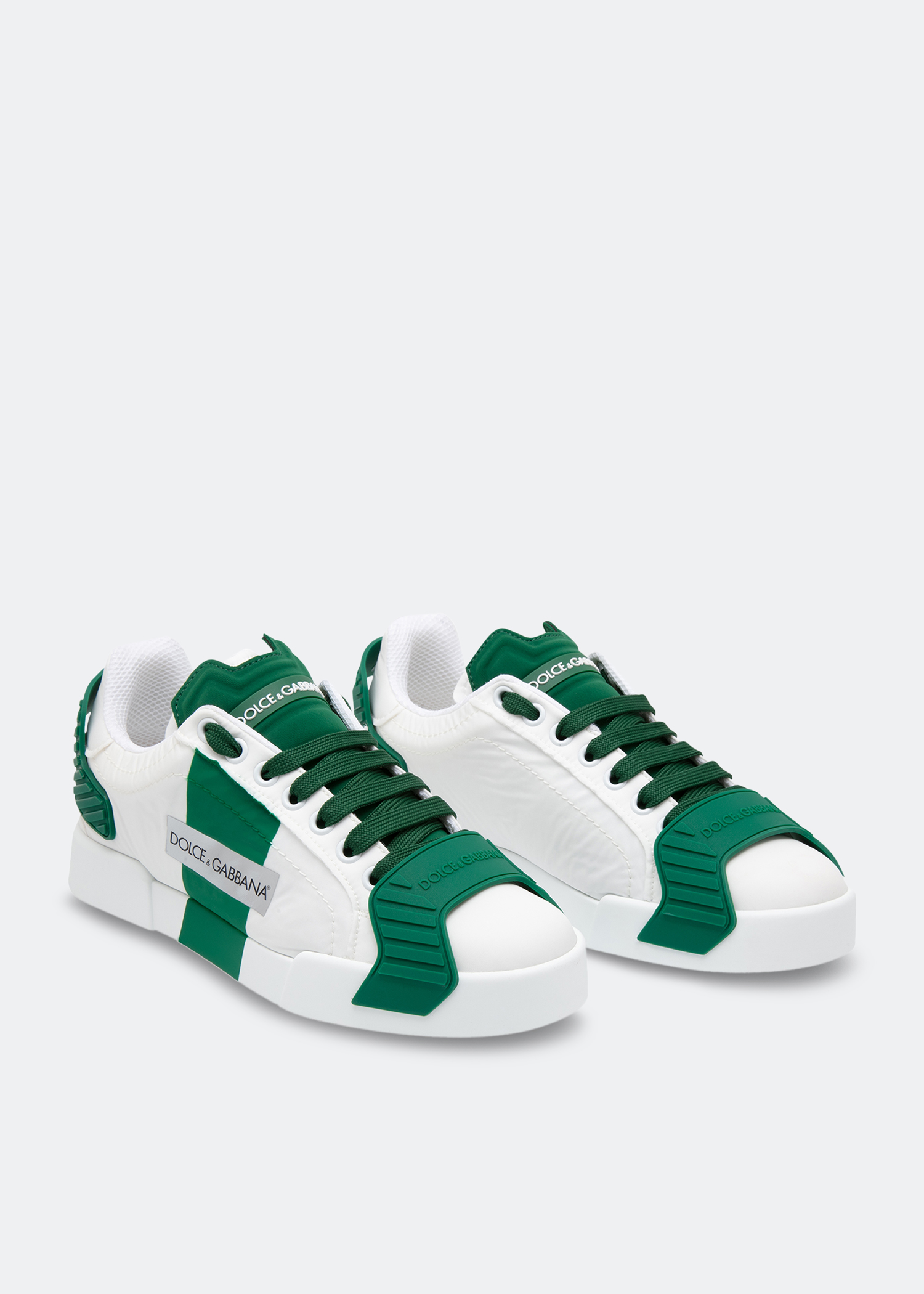 

Colour-block sneakers, Green