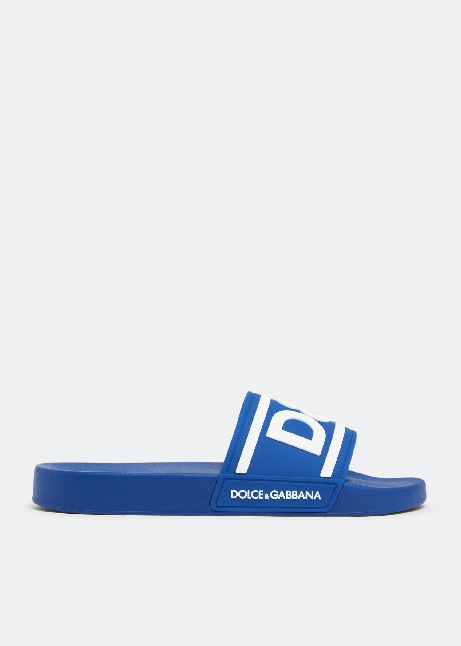 

DG logo rubber slides, Blue