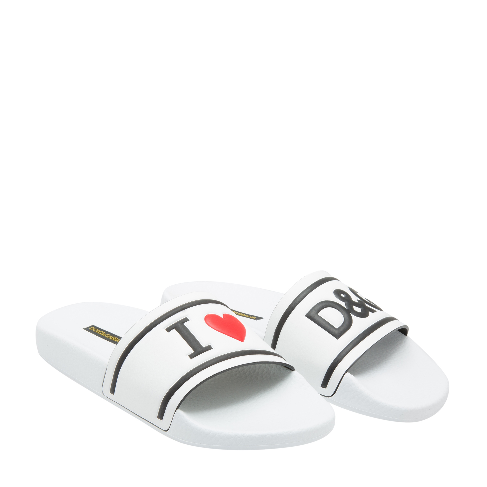 

Rubber slides, White