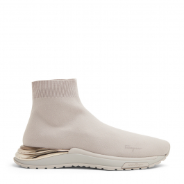 Ferragamo Ninette sock sneakers for Women - Grey in UAE | Level Shoes