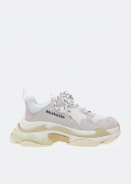 balenciaga triple s bianco