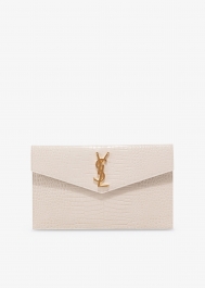 saint laurent uptown pouch white