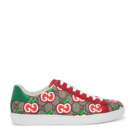 gucci trainers with apple