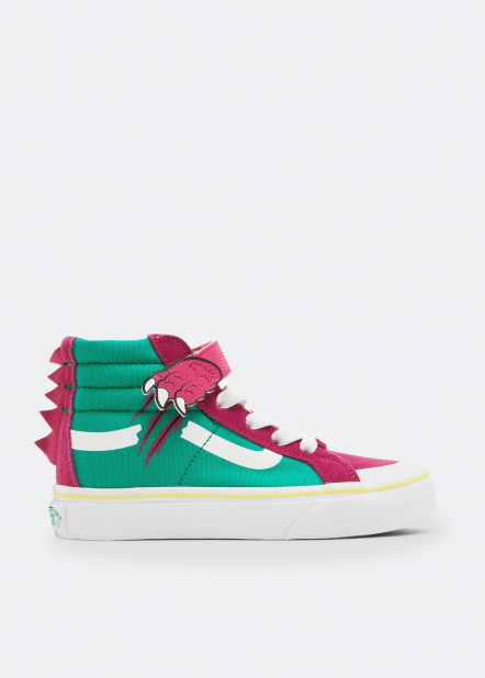 colourful high top vans