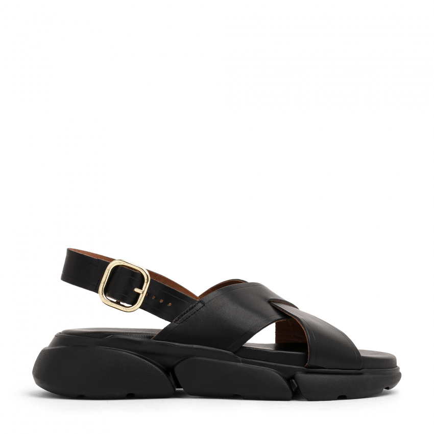 ATP Atelier Barisci chunky sandals for Women - Black in UAE | Level Shoes