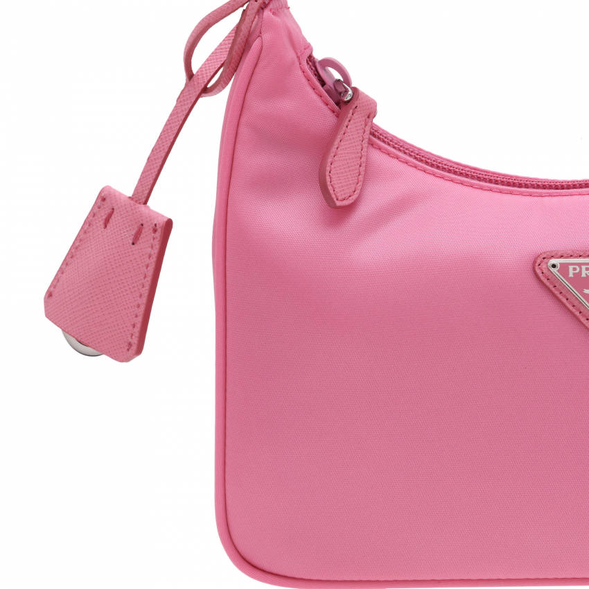 Prada Nylon mini bag for Women - Pink in UAE | Level Shoes