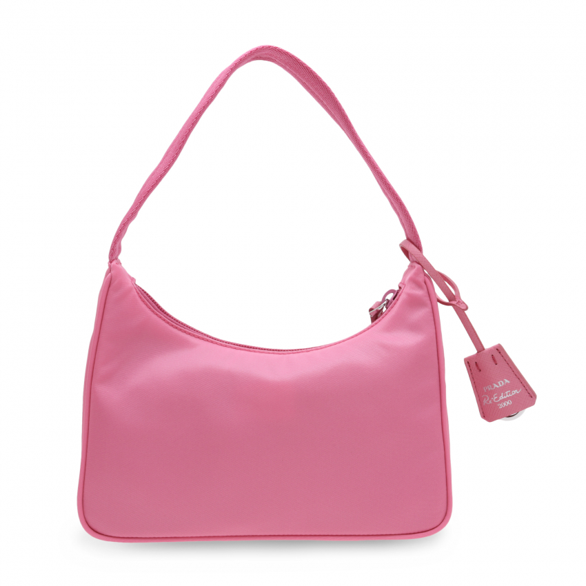Prada Nylon mini bag for Women - Pink in UAE | Level Shoes