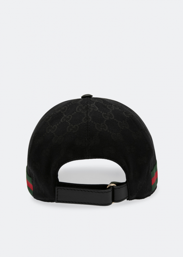 gucci original gg canvas baseball hat with web