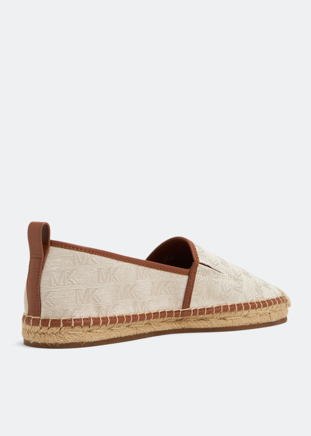 Michael Kors Owen Logo Jacquard Espadrilles For Men - Beige In Uae 