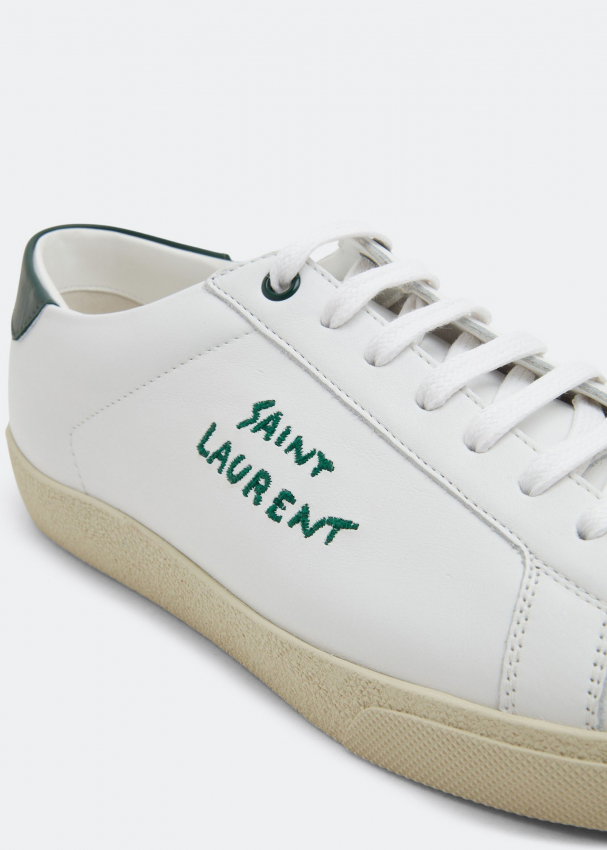 Saint Laurent Court Classic Sl06 Sneakers For Men White In Uae Level Shoes 2372