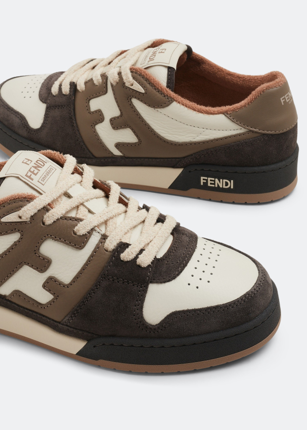 Fendi Match sneakers for Men - Brown in UAE | Level Shoes