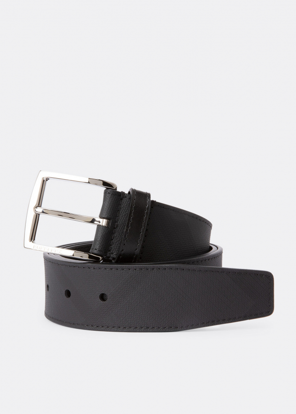 Burberry Leather belt for Men - Grey in UAE | Level Shoes