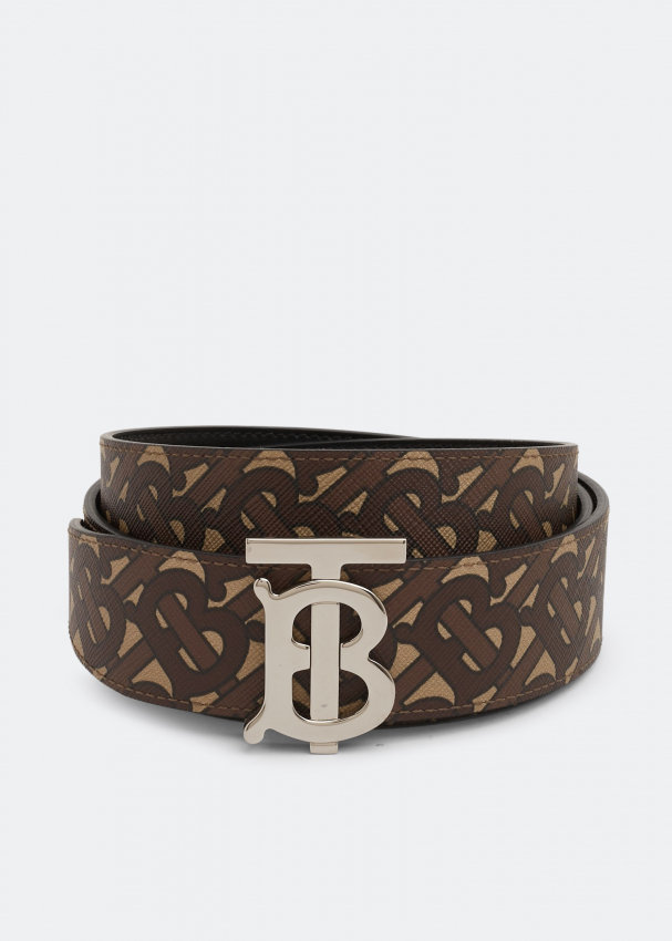 Burberry Reversible Monogram leather belt for Men - Brown in UAE | Level  Shoes