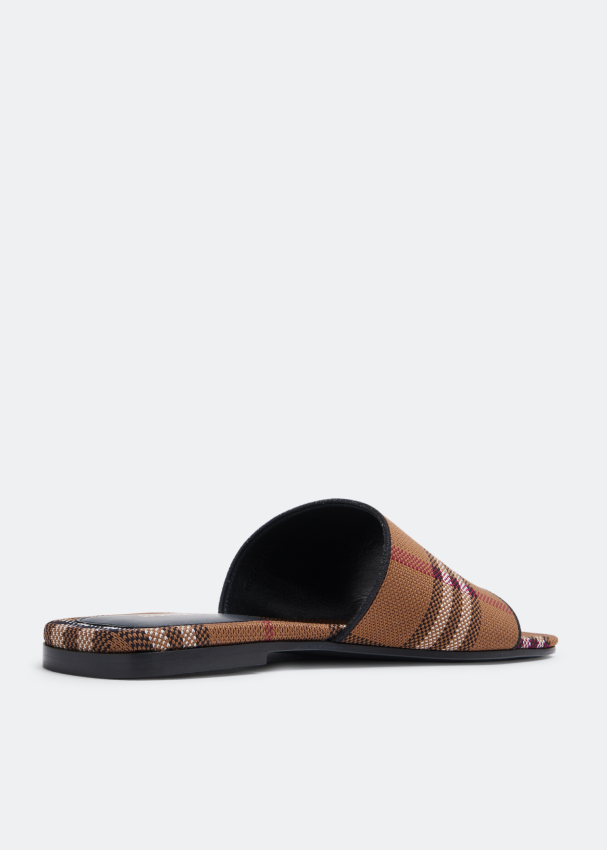 Burberry Wilma sandals for Women - Brown in UAE | Level Shoes