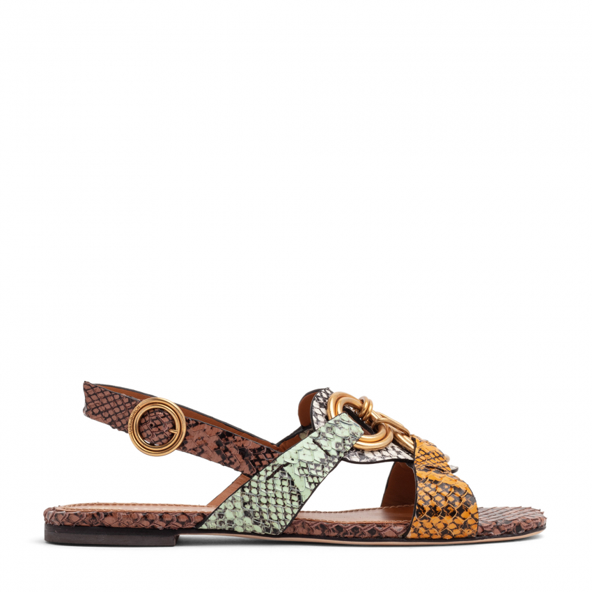 Tory Burch Ring sandals for Women - Multi-coloured in UAE | Level Shoes