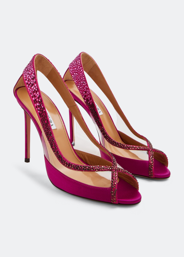 Aquazzura Champagne pumps for Women - Pink in UAE | Level Shoes