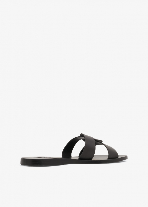 Ancient Greek Sandals Desmos sandals for Women - Black in UAE | Level Shoes