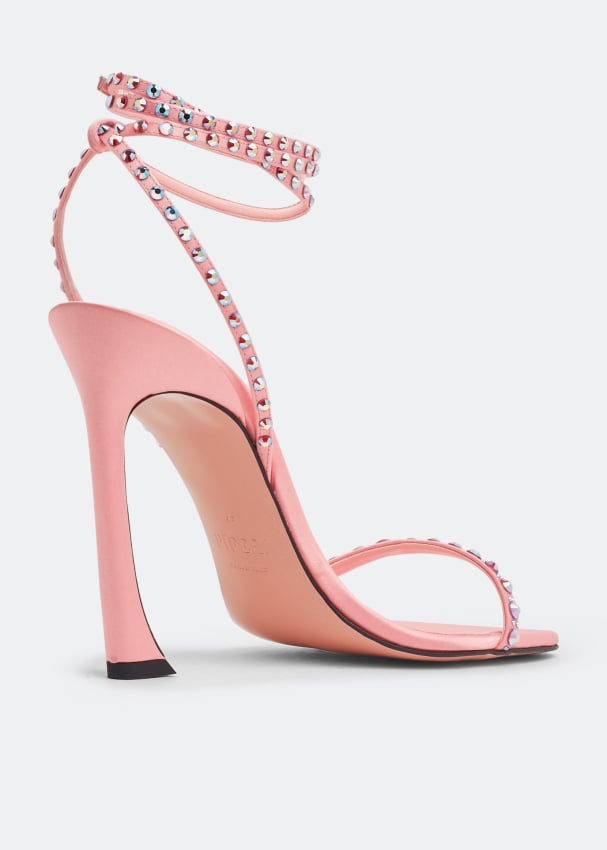 Pink sandal store heels