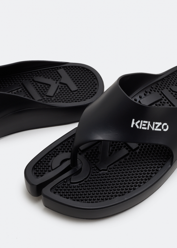 kenzo k beach flip flops