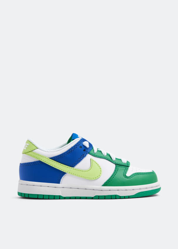 Nike Dunk Low Green Blue sneakers for Kids Unisex Green in UAE Level Shoes