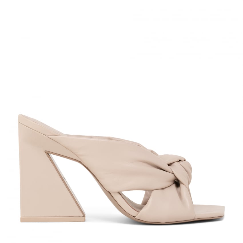 Mercedes Castillo Nora knotted mules for Women - Beige in UAE | Level Shoes