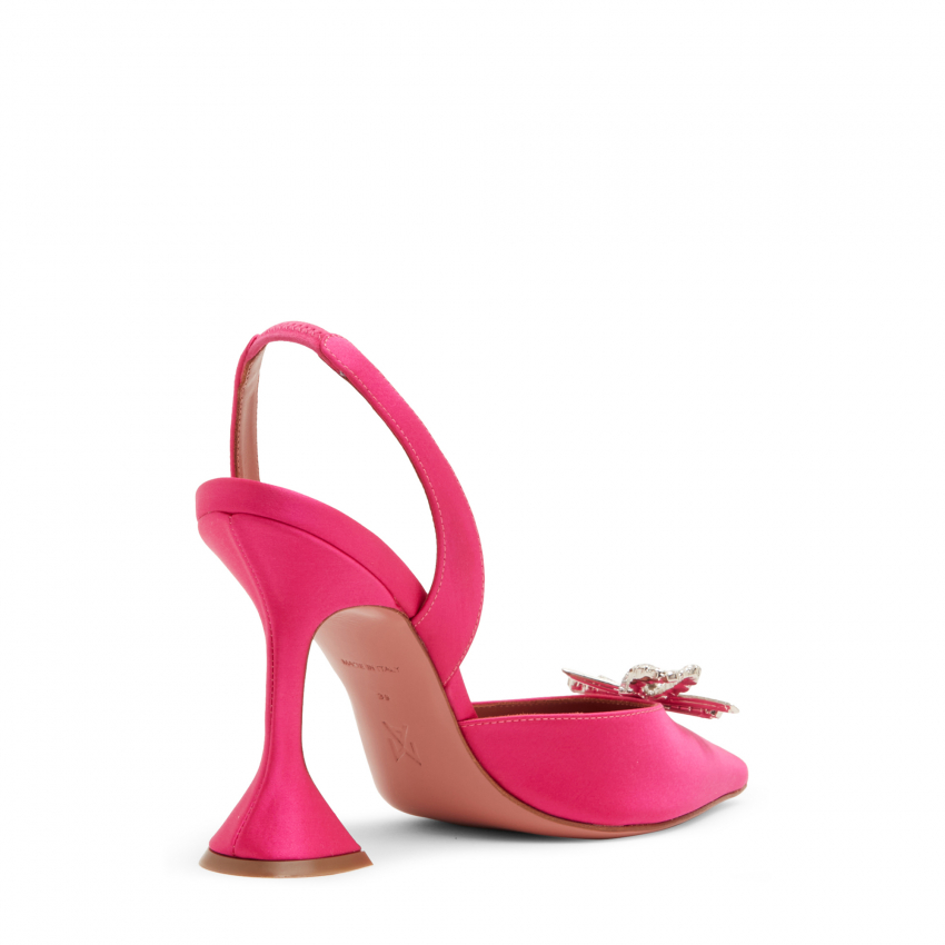 Amina Muaddi Rosie sling pumps for Women - Pink in UAE | Level Shoes