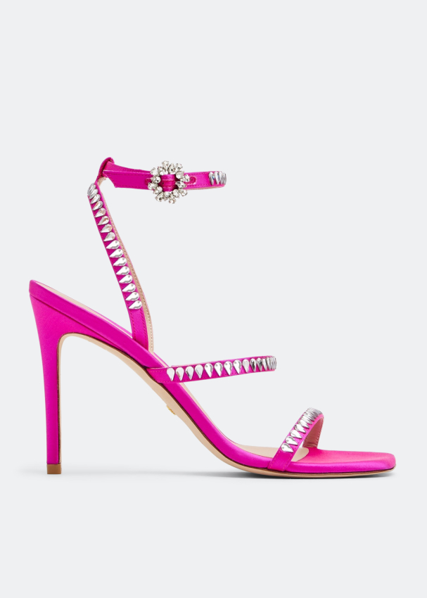 Stuart Weitzman Gemcut 100 strappy sandals for Women - Pink in UAE ...