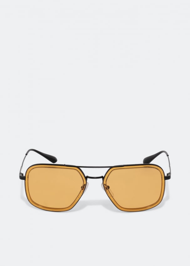 Prada Game sunglasses for Men - Brown in UAE | Level Shoes