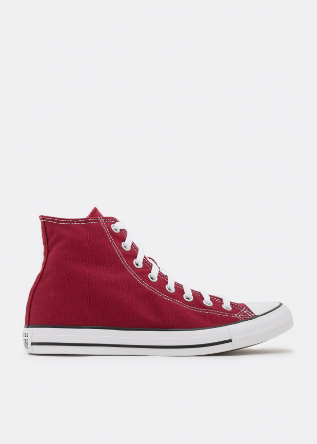 converse all star high tops burgundy