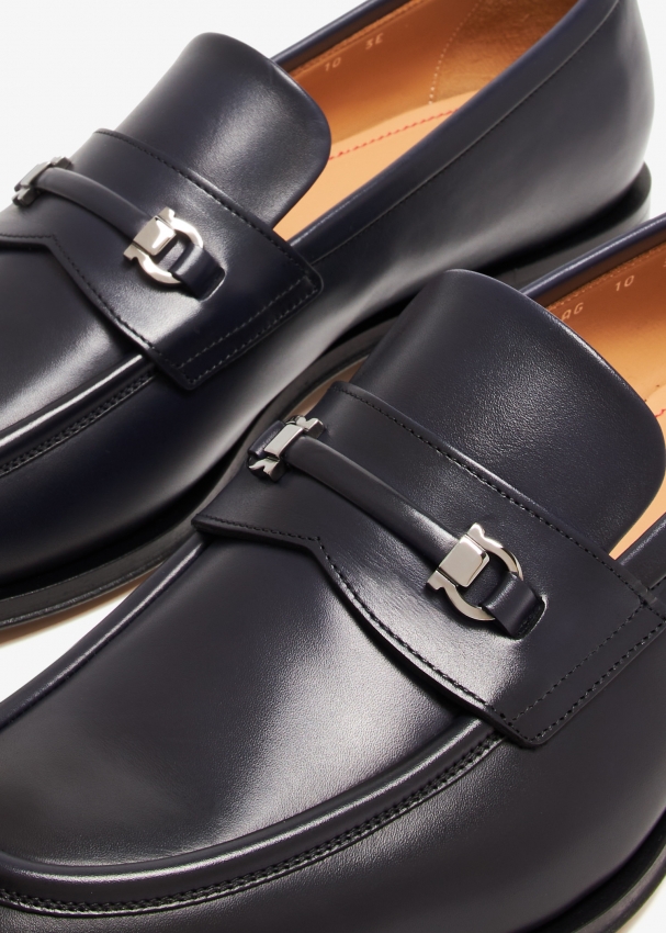 Ferragamo Desmond loafers for Men - Blue in UAE | Level Shoes