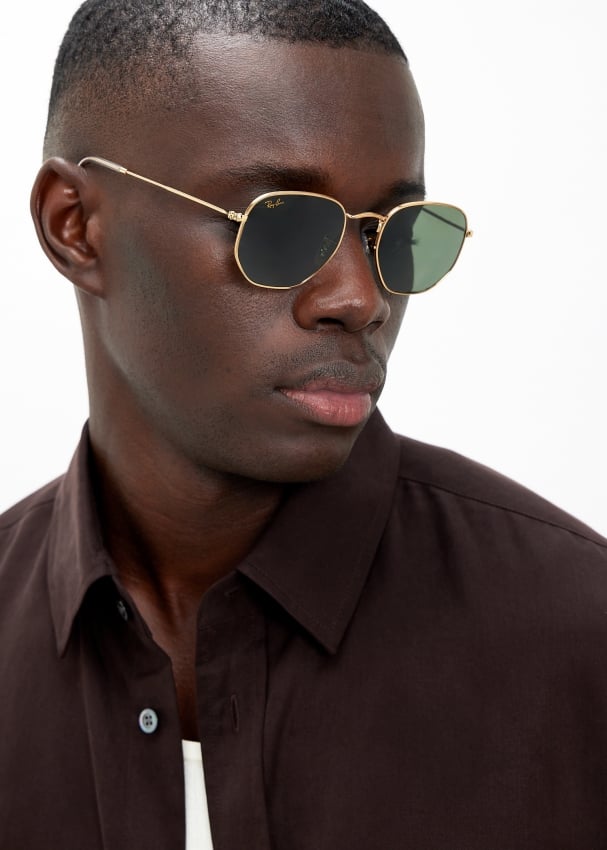 Mens hexagon sunglasses ray ban hotsell