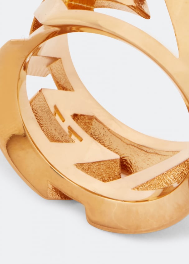 Medusa Ring Gold | Versace US