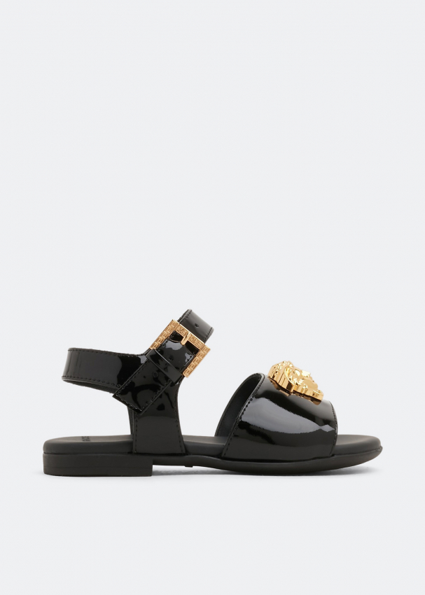 Versace Medusa sandals for Girl - Black in UAE