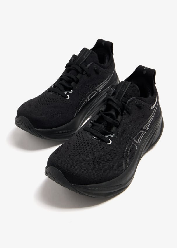 Asics nimbus black womens hotsell