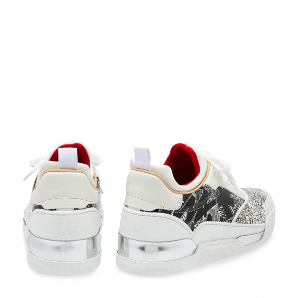 Christian Louboutin, Shoes, Louboutin Aurelien Donna Metallic Leather  Sneaker