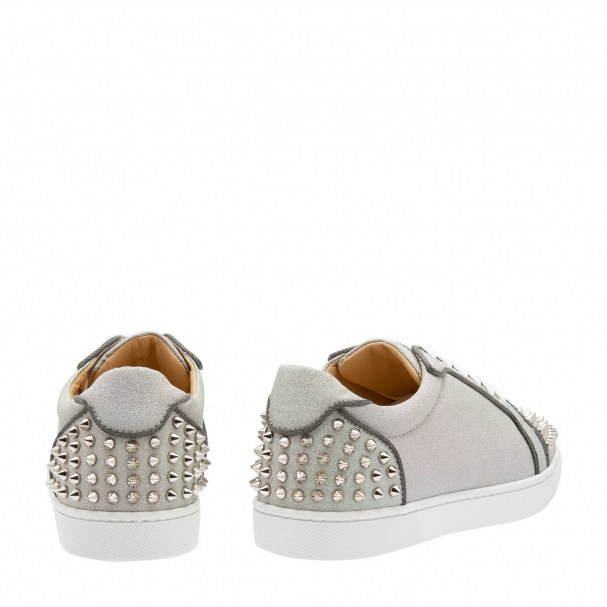 Silver christian hot sale louboutin men