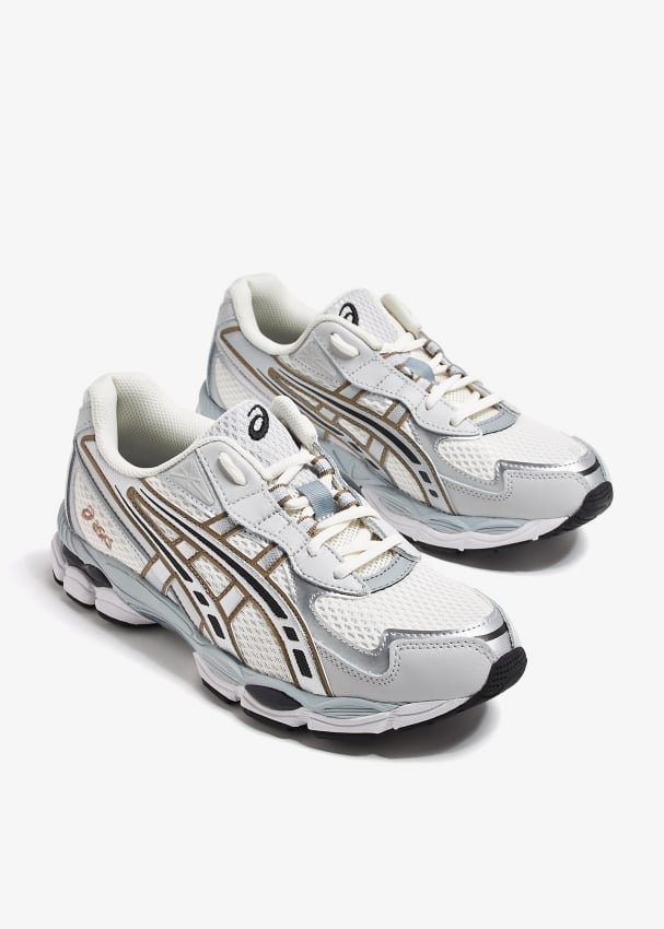 Asics GEL NYC 2055 sneakers for ADULT UNISEX Men Women White in Bahrain Level Shoes