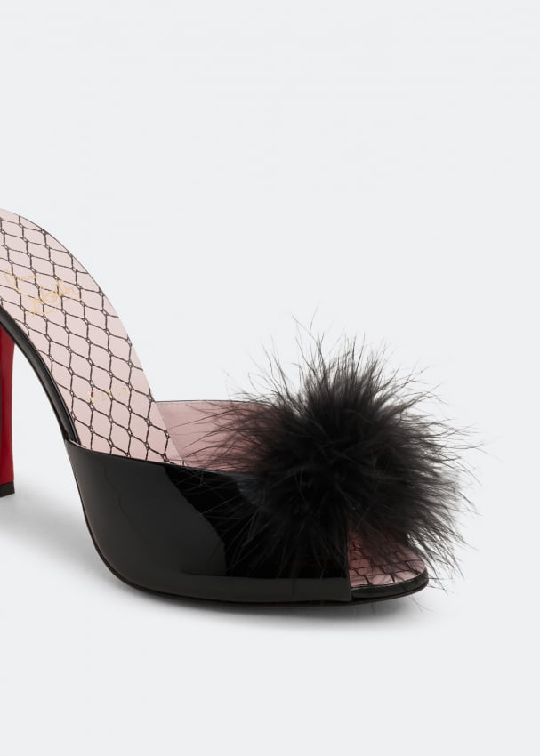 Christian louboutin store fur heels