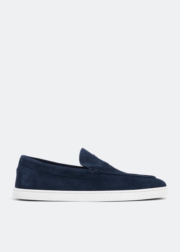Christian Louboutin Varsiboat loafers for Men - Blue in UAE | Level Shoes