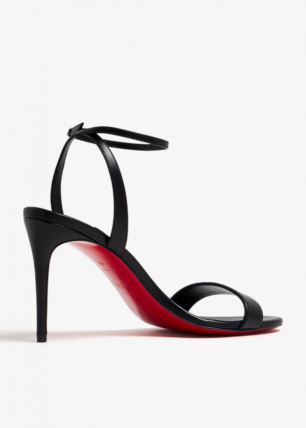 Christian Louboutin | Supramariza 130 black patent leather sandals |  Savannahs