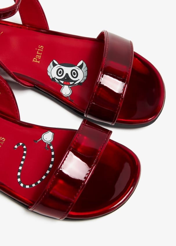 Christian Louboutin Melodie Chick sandals for Girl - Red in UAE