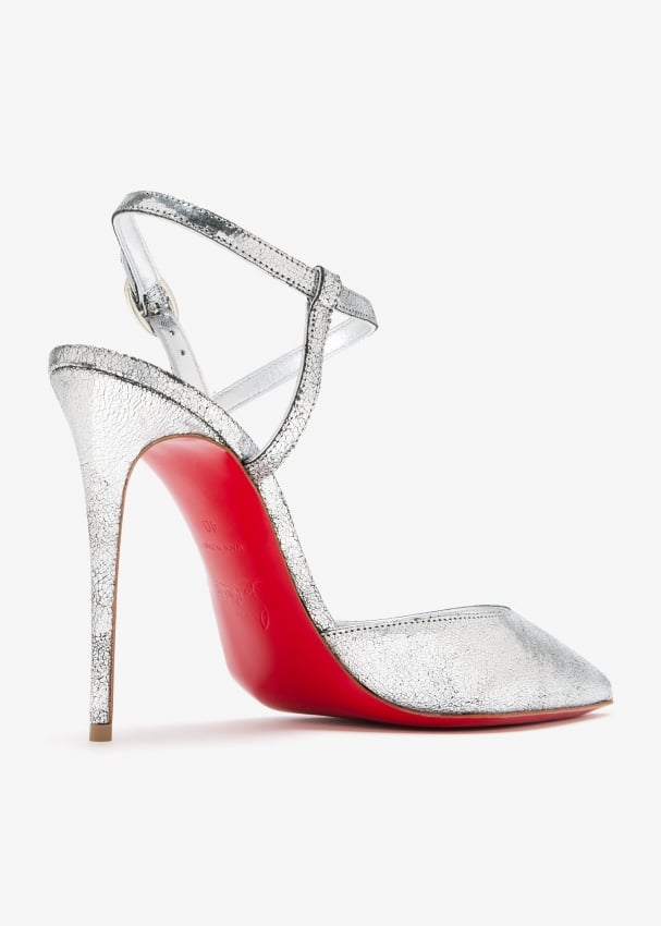 Christian Louboutin Jenlove 100 pumps for Women Silver in Kuwait Level Shoes