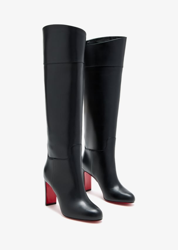 Christian Louboutin Loo Boota 85 boots for Women Black in KSA Level Shoes