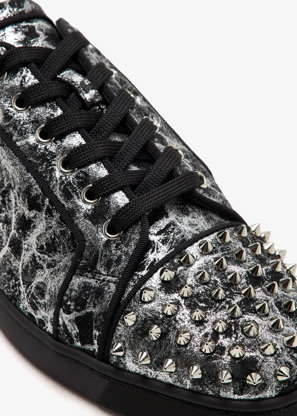 Christian Louboutin Louis Junior Spikes Orlato sneakers for Men Black in KSA Level Shoes