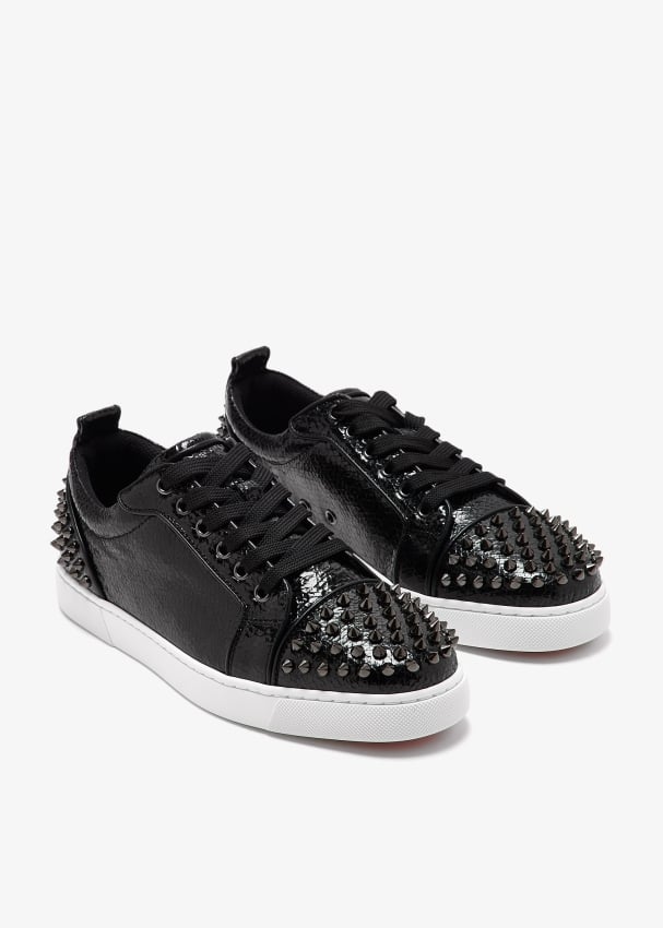 Christian Louboutin Louise Junior Spikes sneakers for Women Black in KSA Level Shoes