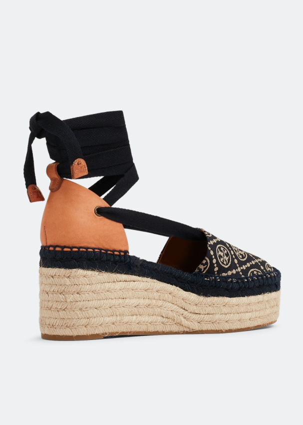 T Monogram Platform Espadrille: Women's Shoes, Espadrilles