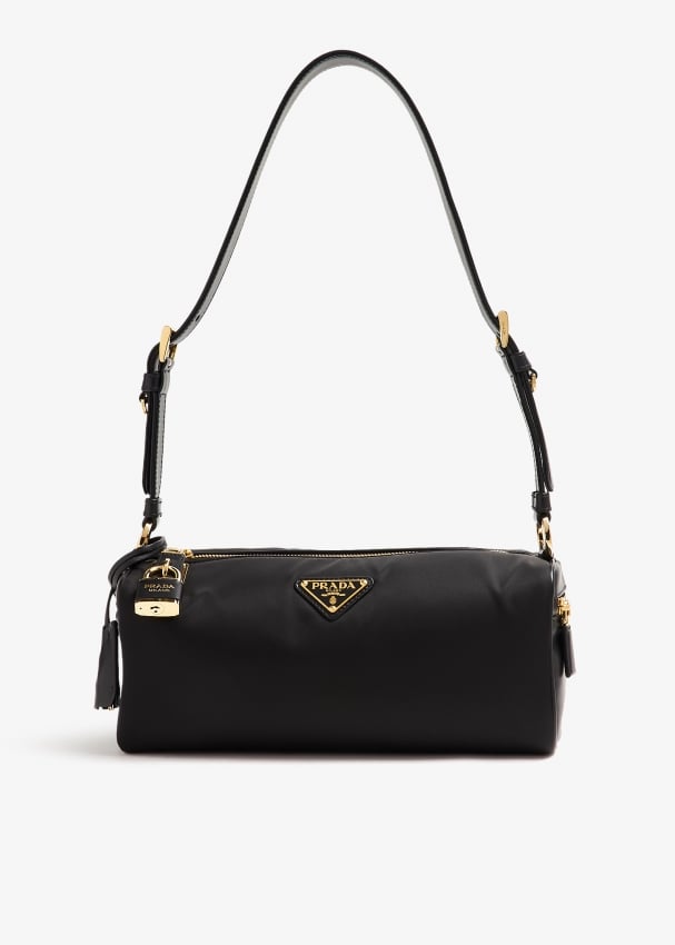 Prada nylon shoulder bag price sale