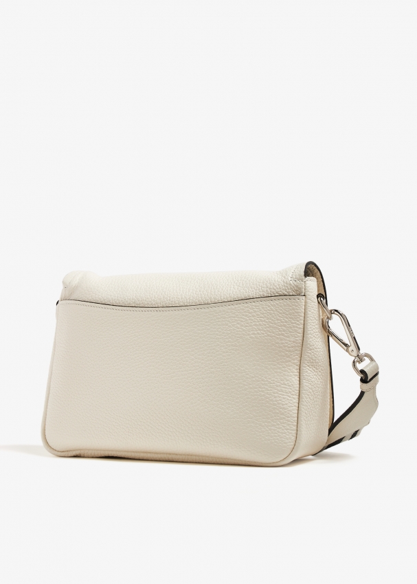 Buy Prada White Mini Crossbody Bag in Saffiano Leather for WOMEN in Oman