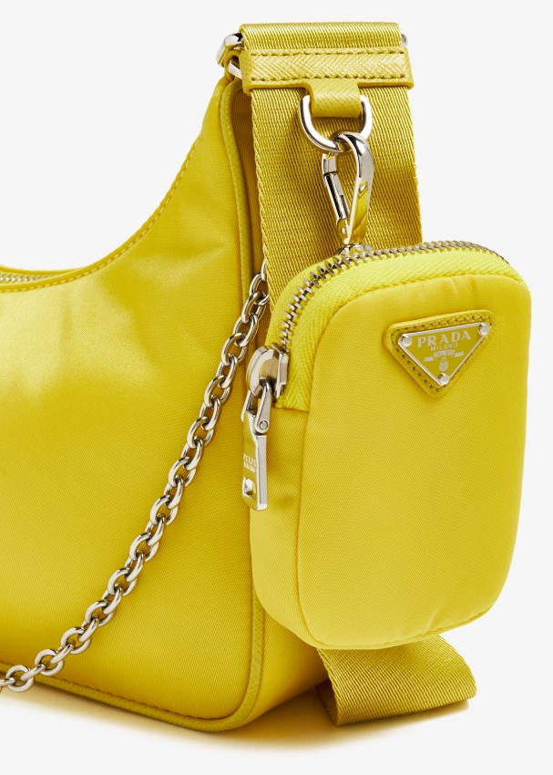 Prada Re Edition 2005 Re Nylon bag for Women Yellow in UAE