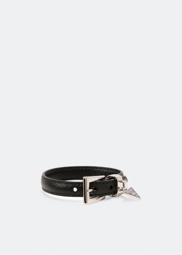 Prada Women's Saffiano Leather Bracelet